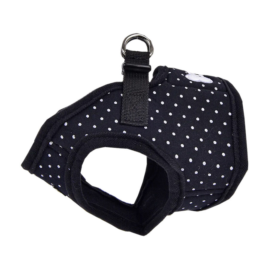 Puppia Dotty Chaleco Negro arn&eacute;s para perros, , large Imagen numero 3